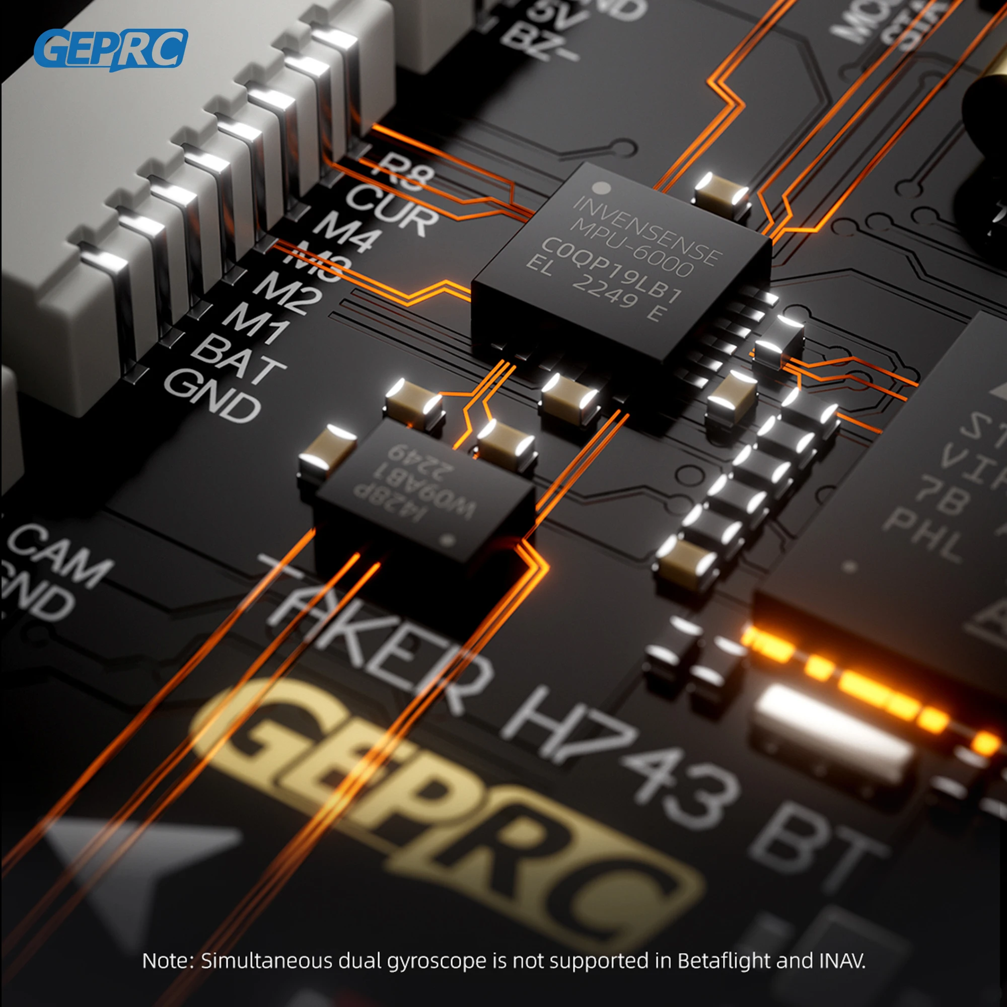 GEPRC TAKER H743 BT 32Bit 65A  - Drone Racing Flight Controller incelemesi ve fiyatı