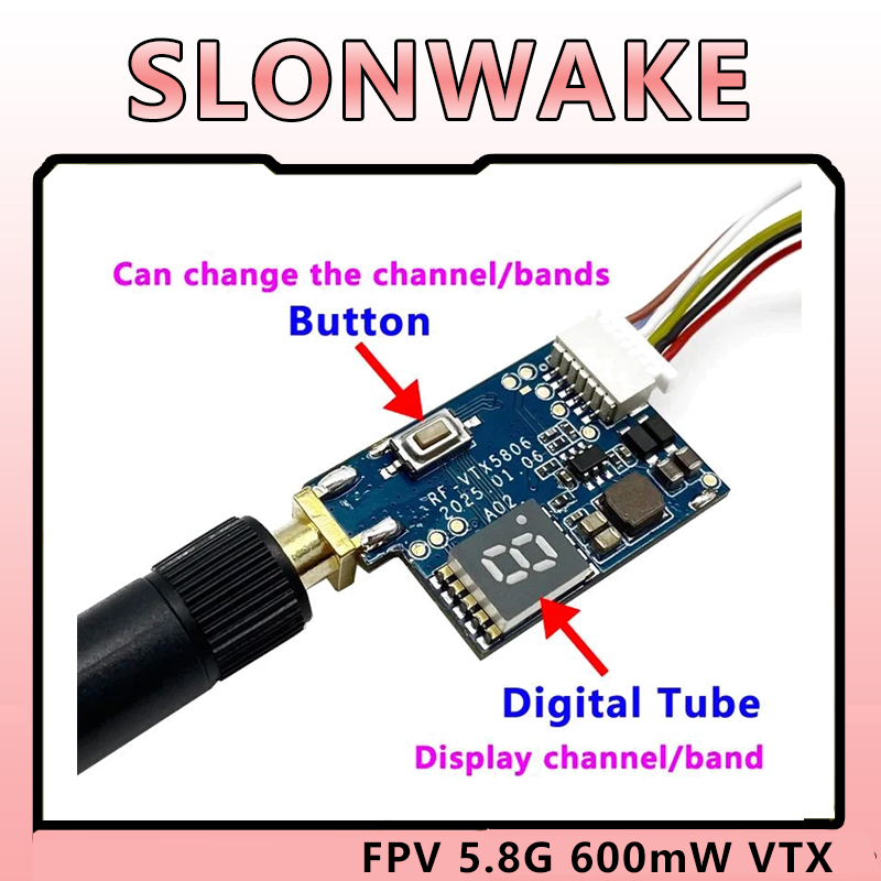 SLONWAKE 5.8G TS5823 PRO Mini  - Drone Racing Camera incelemesi ve fiyatı