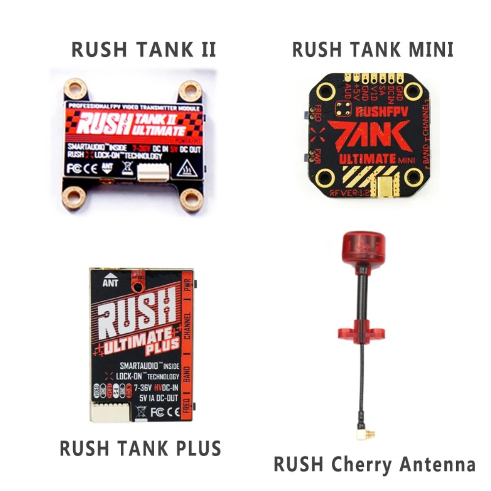 RUSH TANK Ultimate II/Mini/PLU - Drone Racing Receiver incelemesi ve fiyatı