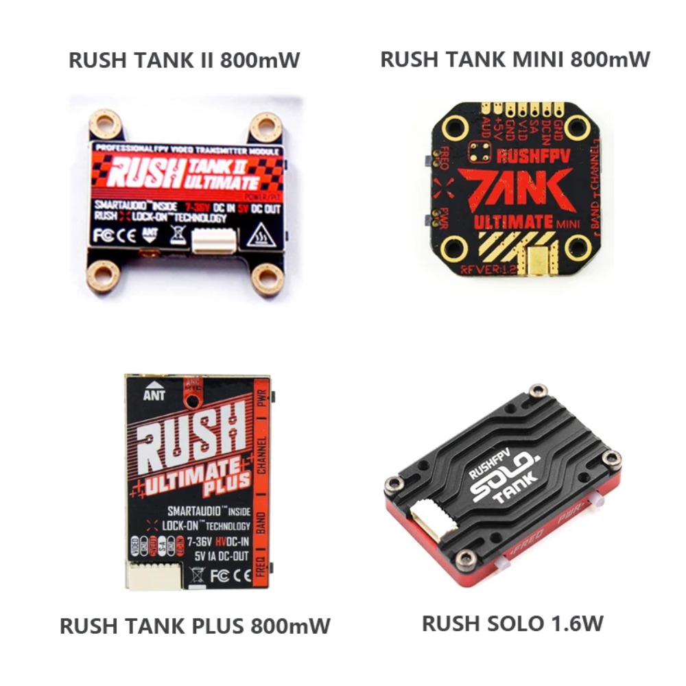 RUSH TANK Ultimate II/Mini/PLU - Drone Racing Receiver incelemesi ve fiyatı